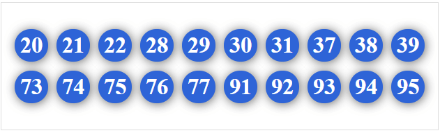 Dàn 20 số hôm nay Dàn 20 số hôm nay